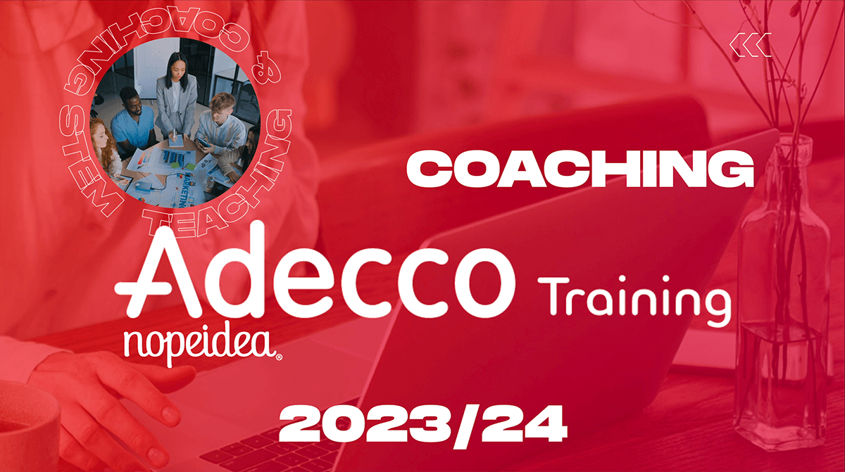 stem coaching teaching adecco italia Steam Partnerships content marketing   nopeidea