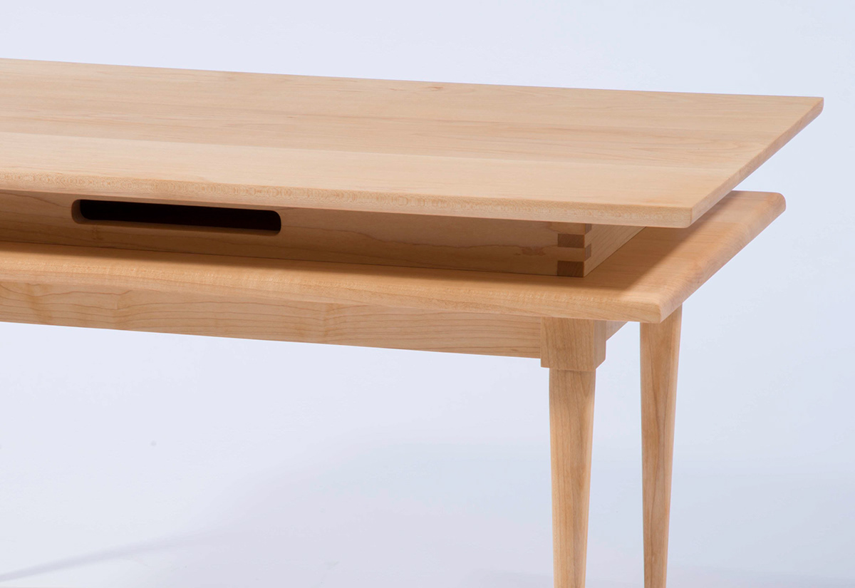 furniture design table maple wood risd