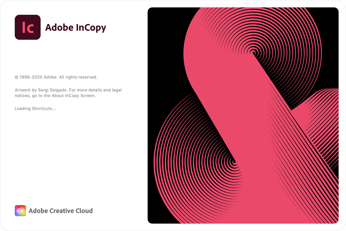 adobe apmersand cover InCopy lettering opart optical art screen splash typography  