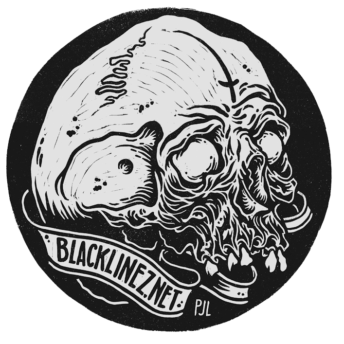 sticker trash skateboards sick  blacklinez hamburg