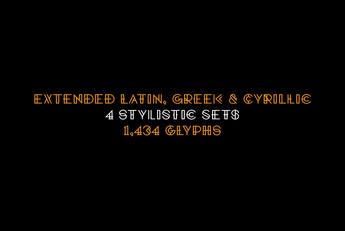 font geometric sans serif Display stylistic alternates Latin Cyrillic greek webfont decorative