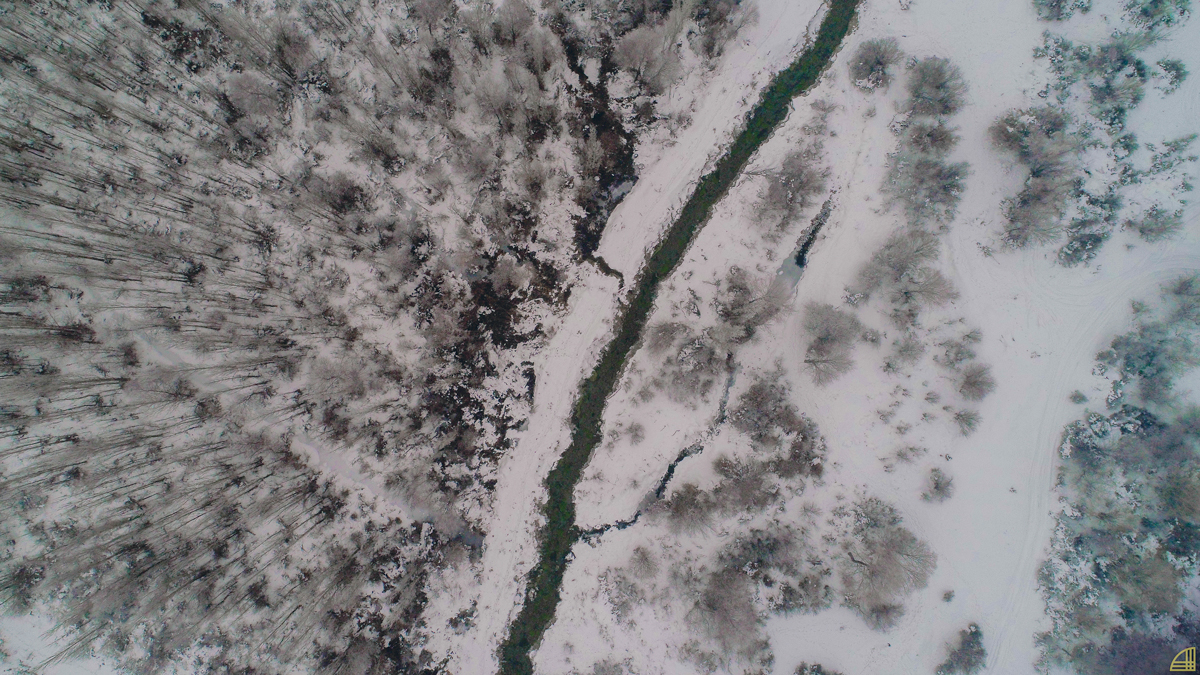 snow river forest Aerial kazakhstan Zhetysu Taldykorgan Nature photo drones