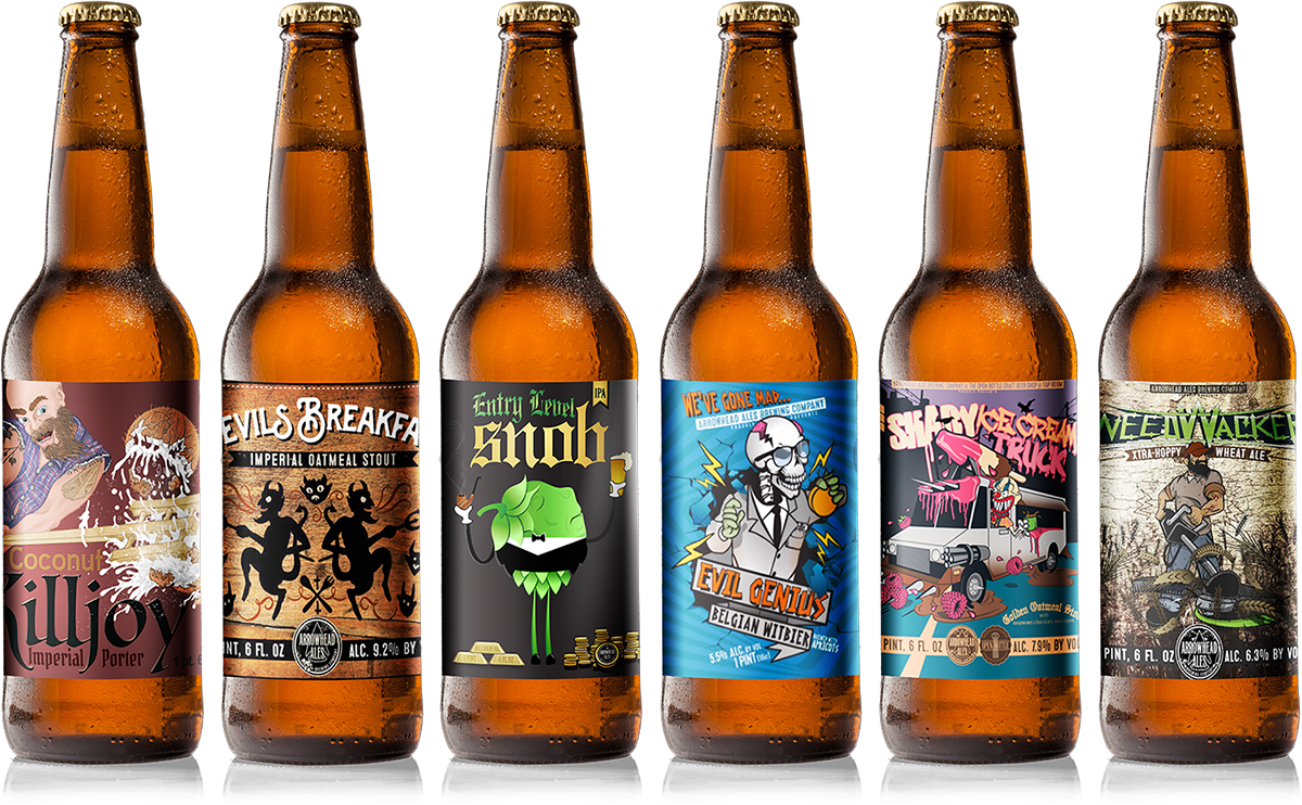 Web Design  photoshop wordpress php css brewery beer grunge