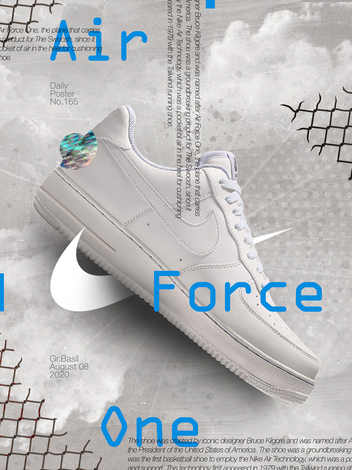 Nike air Force 1 poster