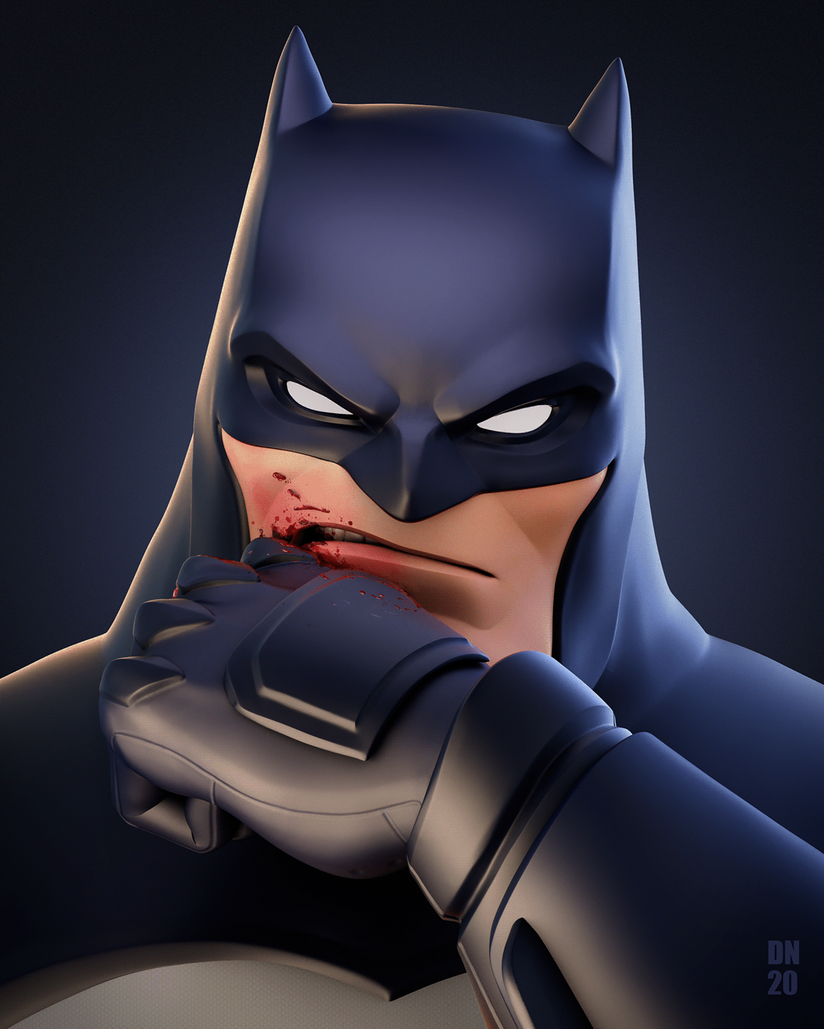 animated AnimatedSeries batman cartoon Character design  comics dc Fortnite joker stylized character