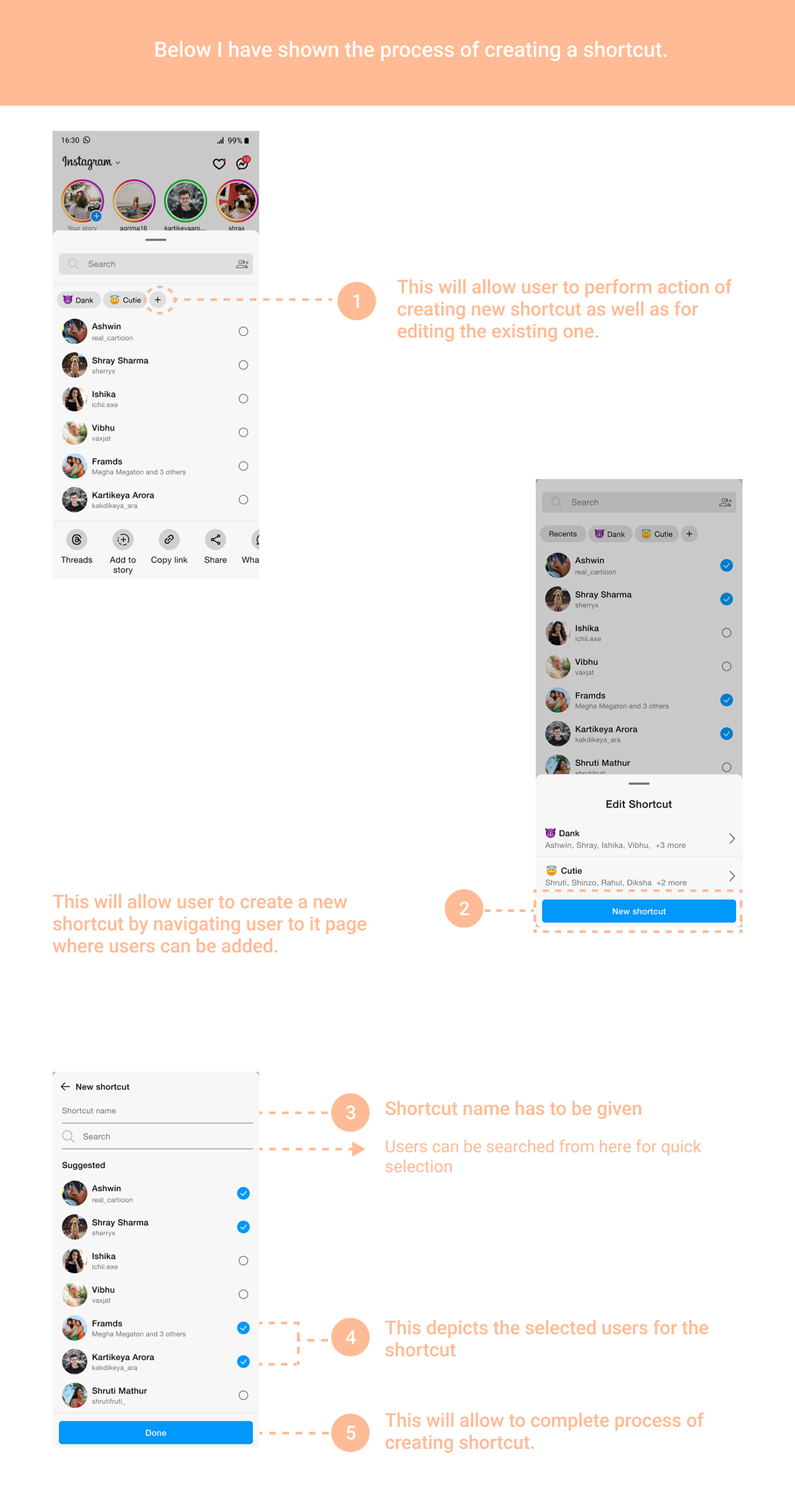 Case Study instagram typography   color wireframe Mockup UI/UX design Socialmedia designer