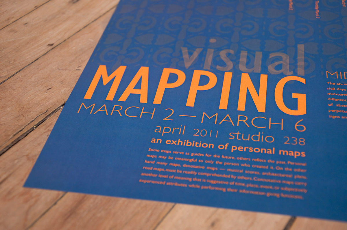 poster Visual mapping Mapping map maps infographic information