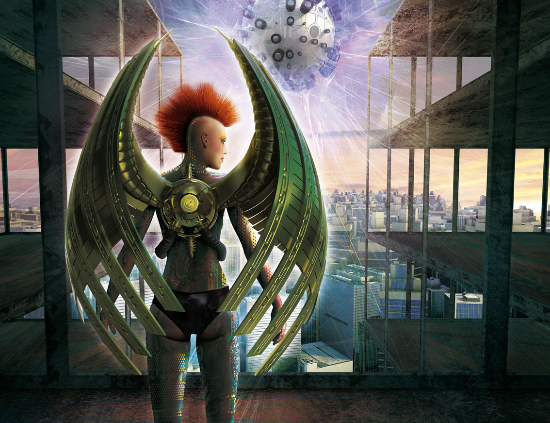 CGI wings of imagination Brazil wings asas Ilustração Manipulação de imagem