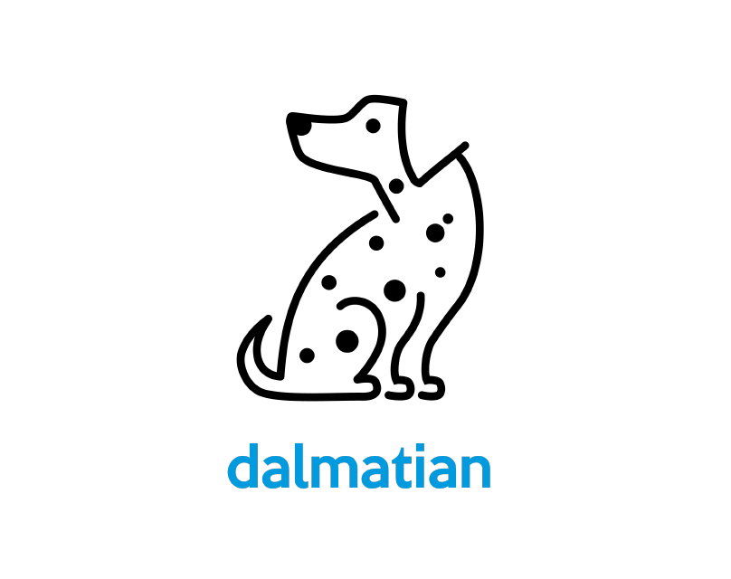 logo dalmatian Startup rit deaf disability
