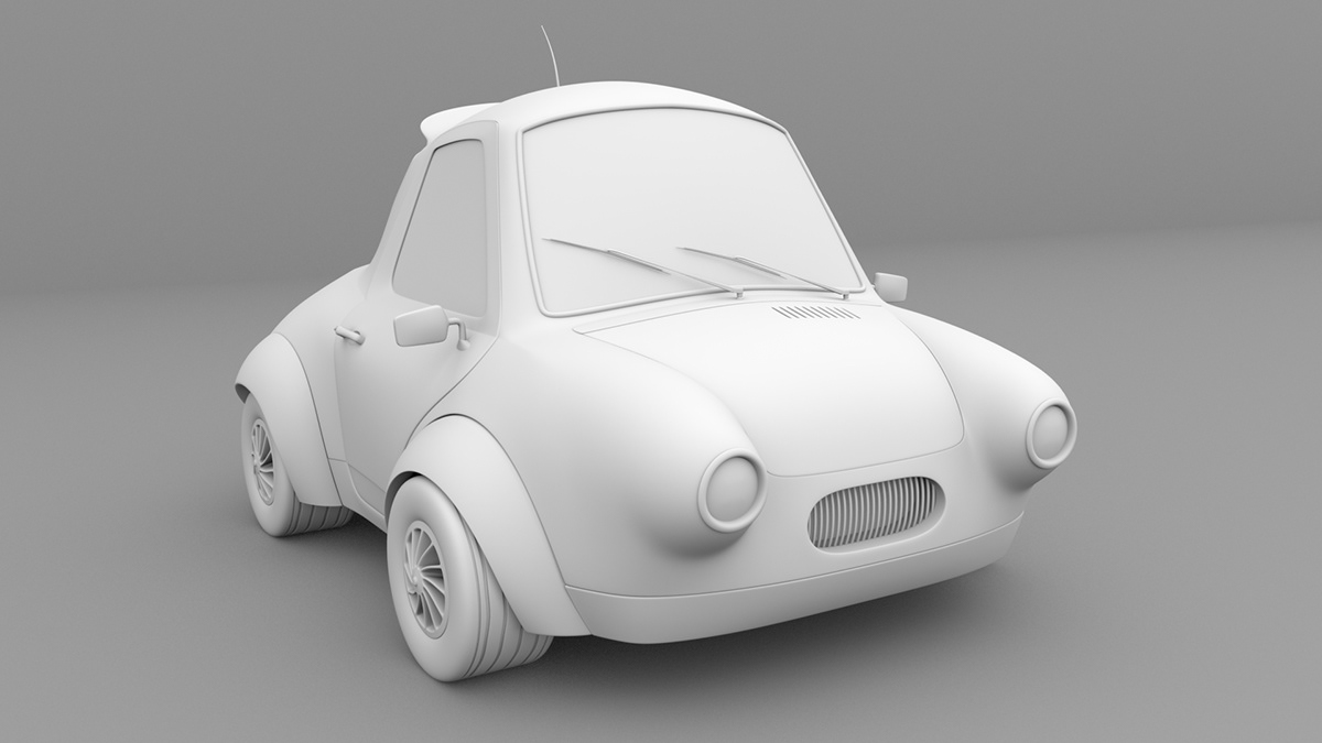 cartoon photoshop Substance Painter veículos carros poligonal Maya 3D Arnold Render jogos