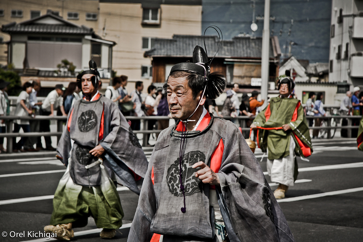 japan kyoto aoi matsuri festival procession animals people horse bull costume geisha traditionalmakeup makeup rose