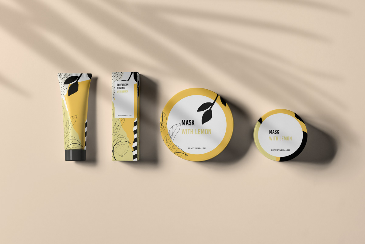 Fashion  Packaging cosmetics healthy beauty collage ILLUSTRATION  design box perfum