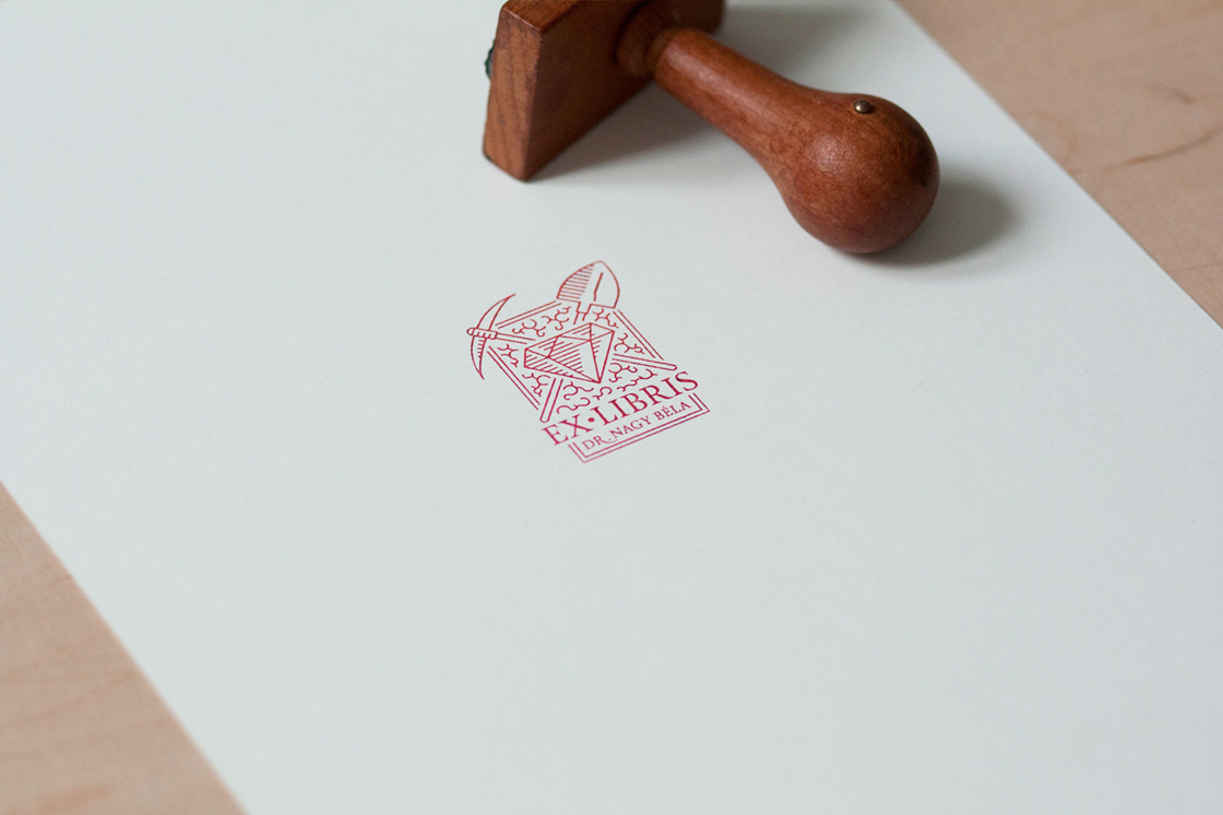 exlibris Exhibition stamp poster Booklet sticker