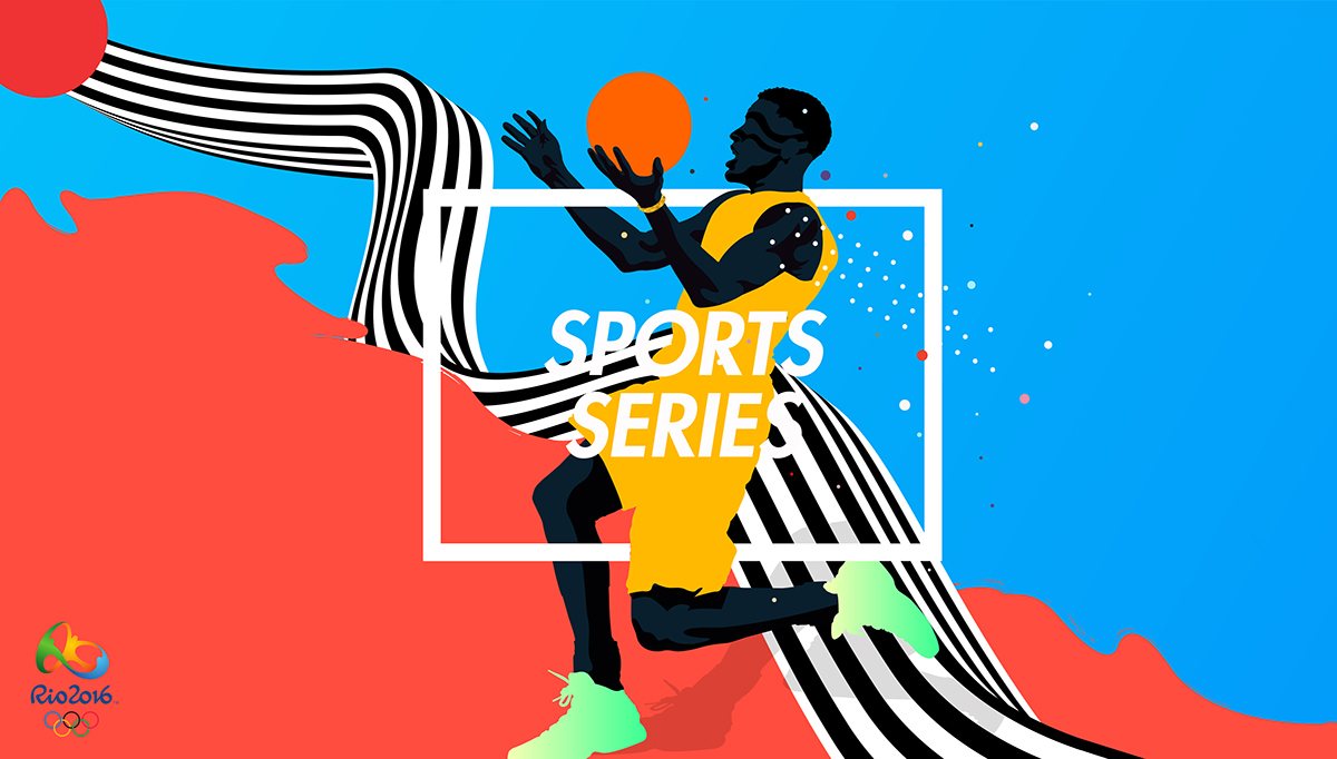 basketball curry polevault swimming sports Nike rio olimpics decathlon NBA
