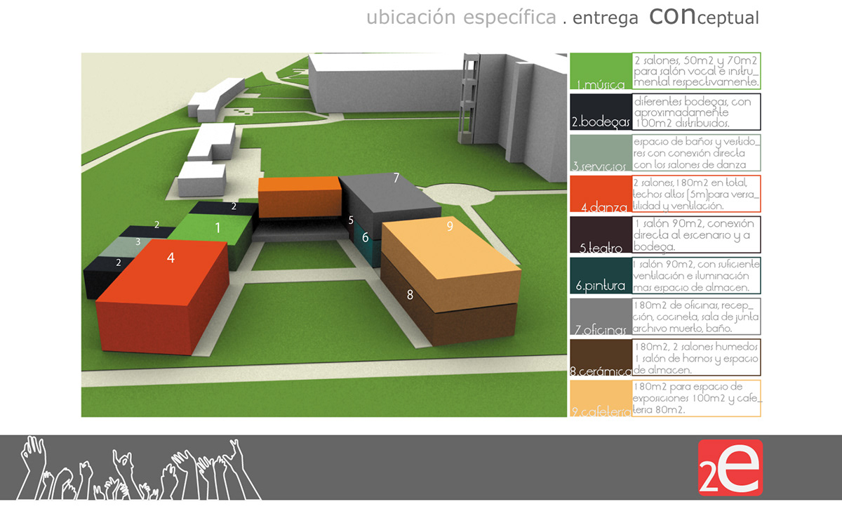 architecture University Expansion Plan rendering