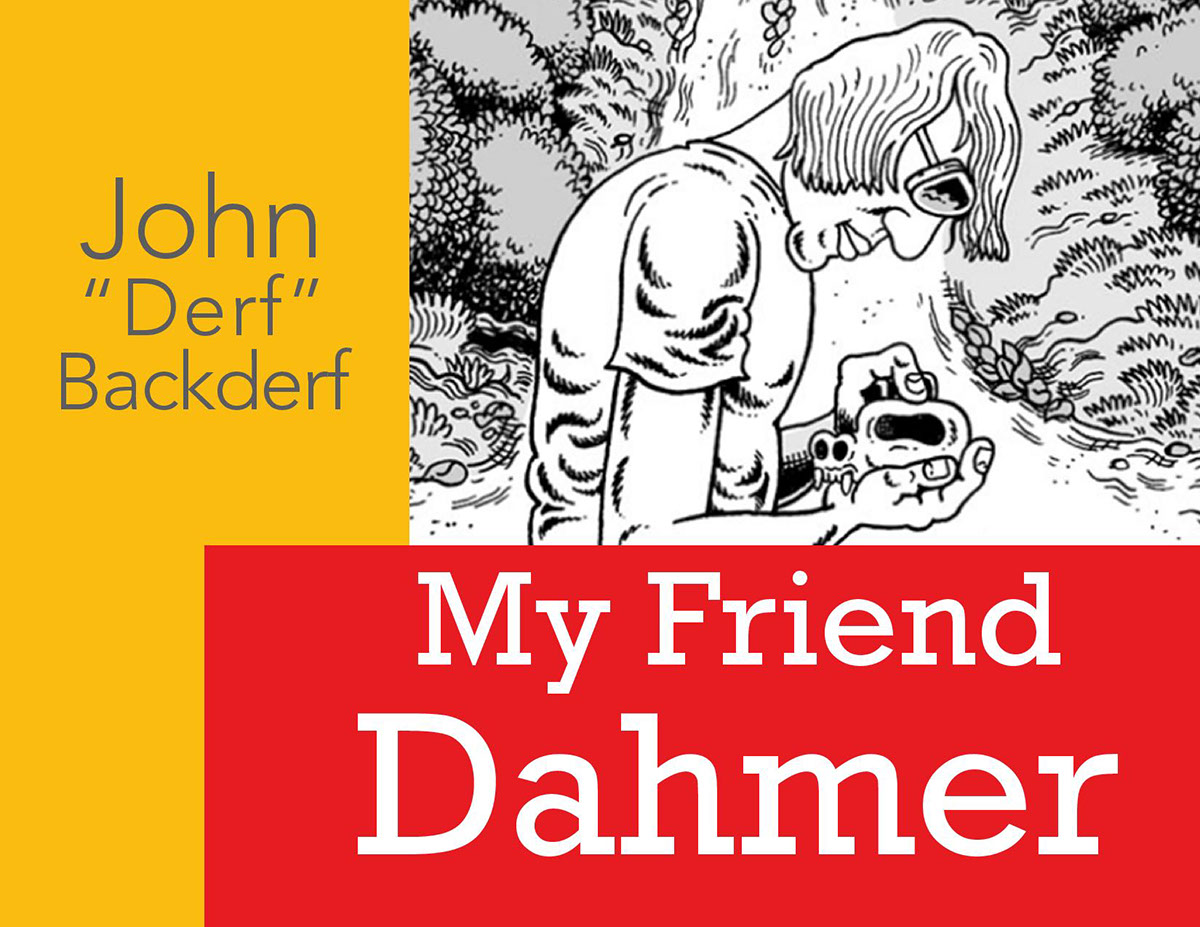 Graphic novels presentation design InDesign photoshop My Friend Dahmer