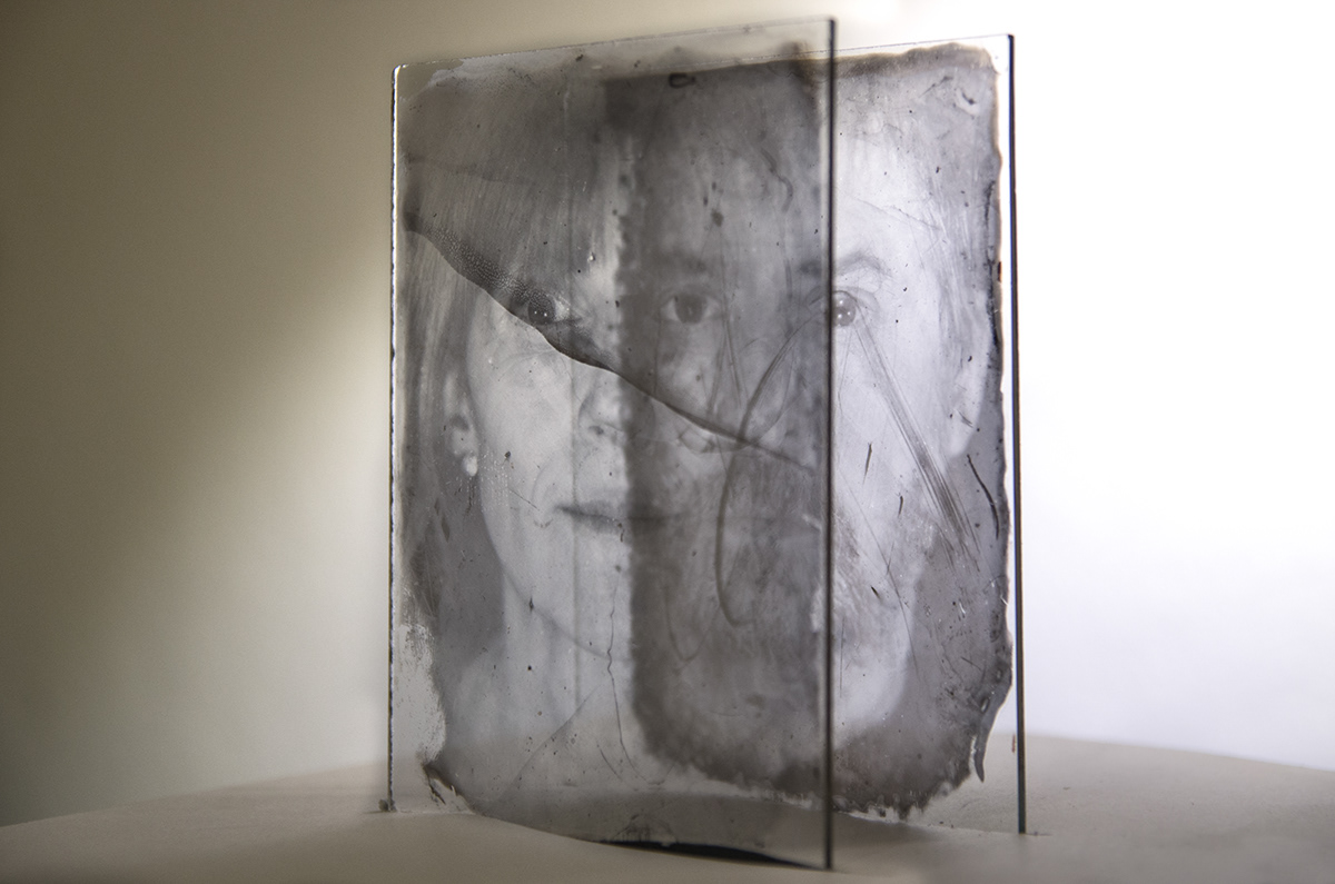 wet plate collodion installation portrait family analog