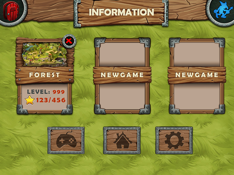 tower defence UI