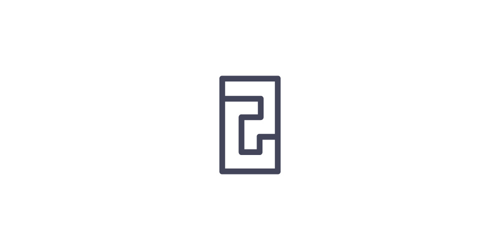 logo mark Icon abstract negativespace simple minimal line solid bird monogram letter-mark animal eagle