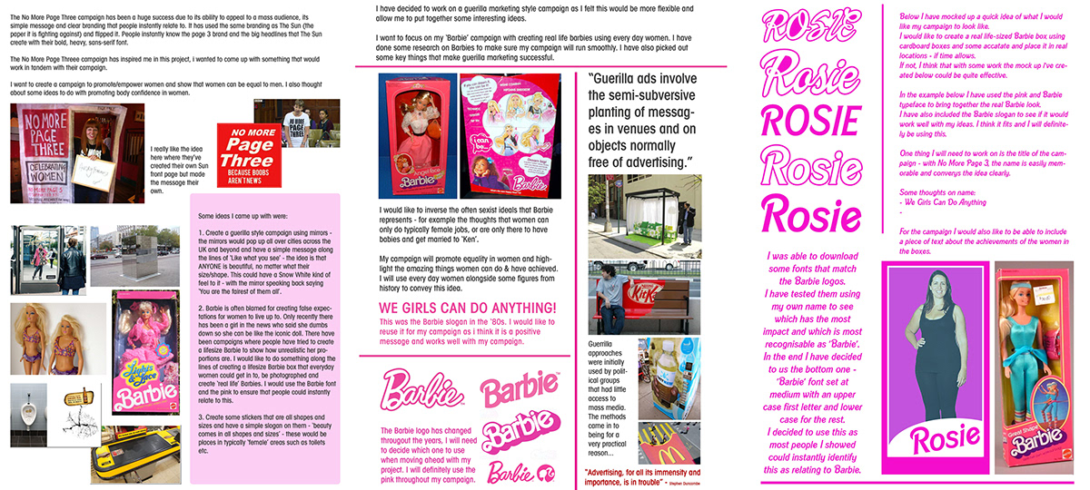 Guerilla Advertising marketing   barbie campaign