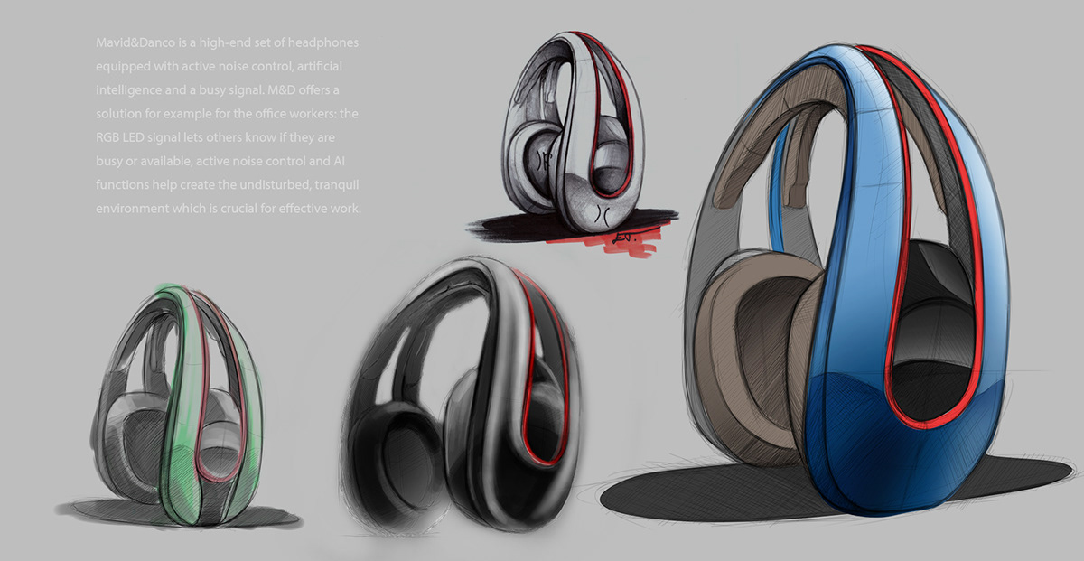 headphones music bluetooth ai led product design  industrial design  rendering prototype CGI