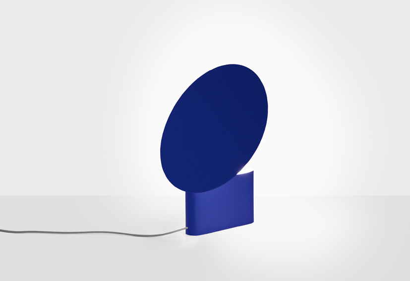 Ferréol Babin  shutter light leds design French disc modulate blue