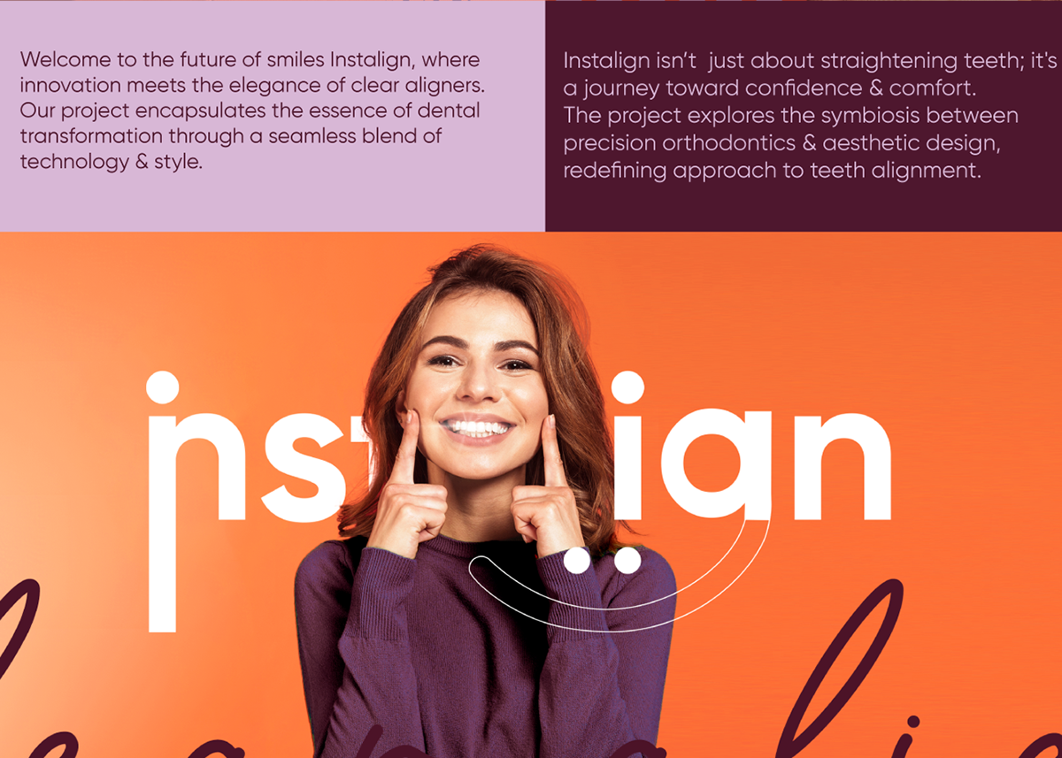 branding  brand identity Logo Design visual identity aligners dental dentist Marklinica marketing   visualization