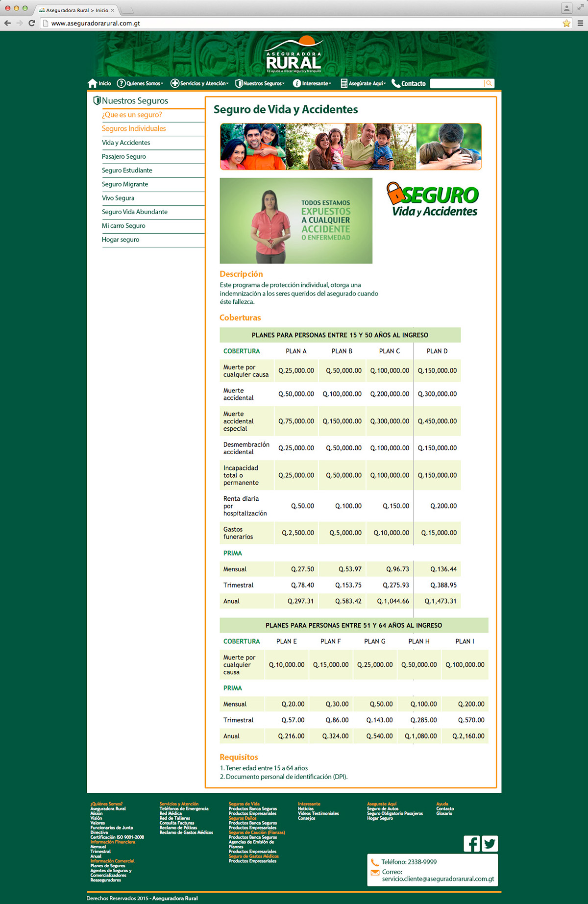 Guatemaña Diseño web david lopez pagina web