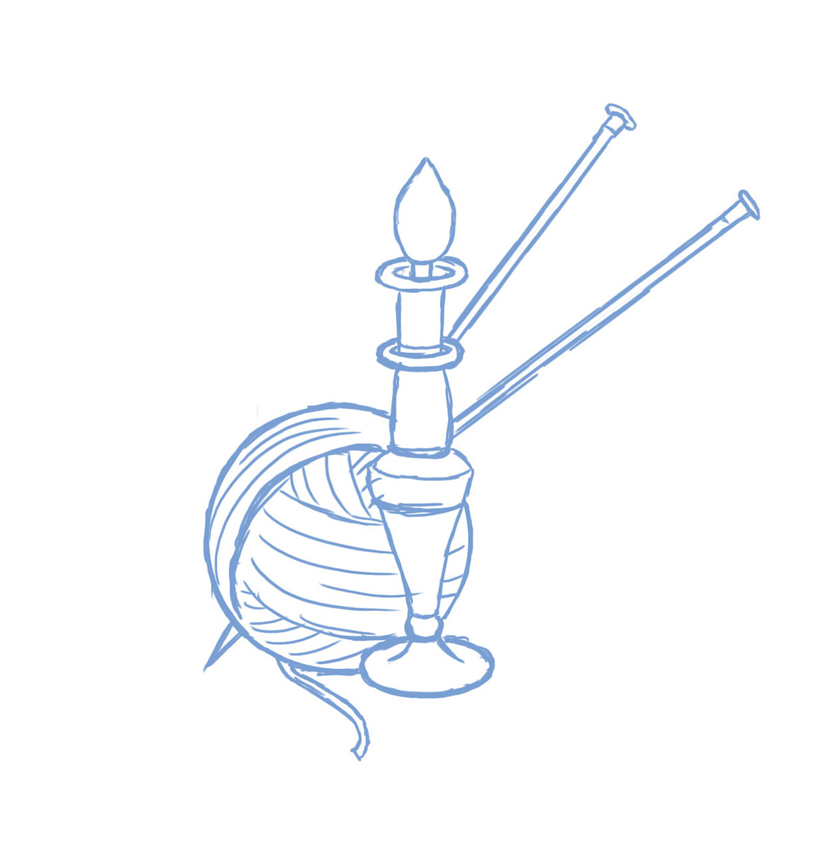 logo design graphic design  crafts   knitting essential oils gypsy ILLUSTRATION  watermark