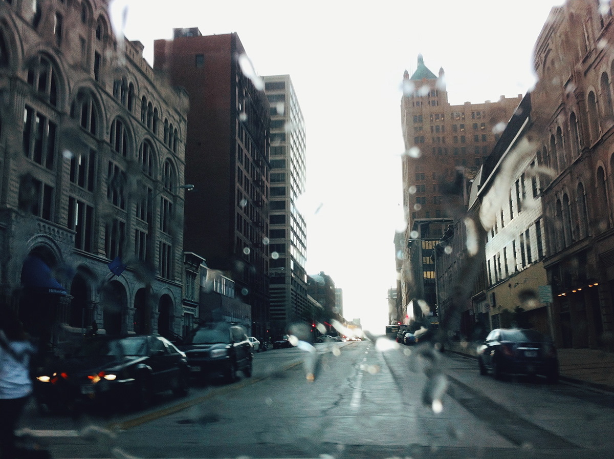 Milwaukee Wisconsin city Street buildings vscocam iPhoneography