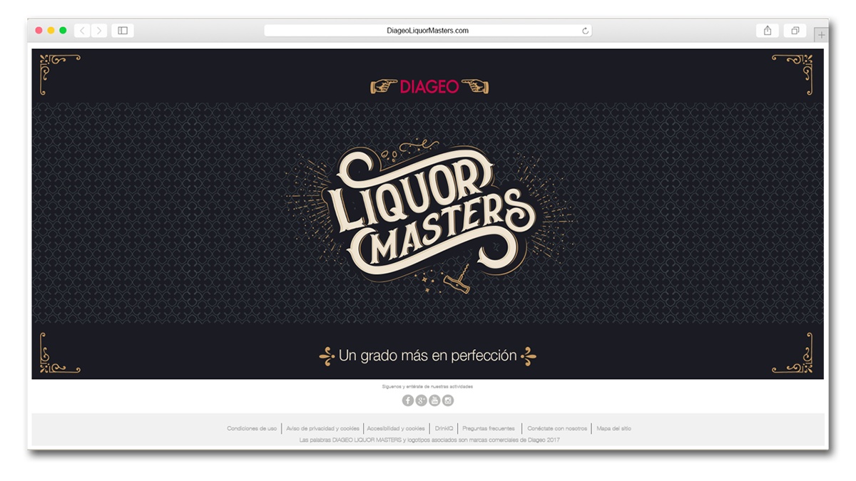 loyalty liquor Web Design  Web on-trade bar masters Loyalty Program