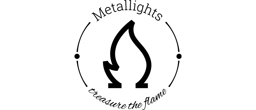 MetalLights candlelights metal tube candle light