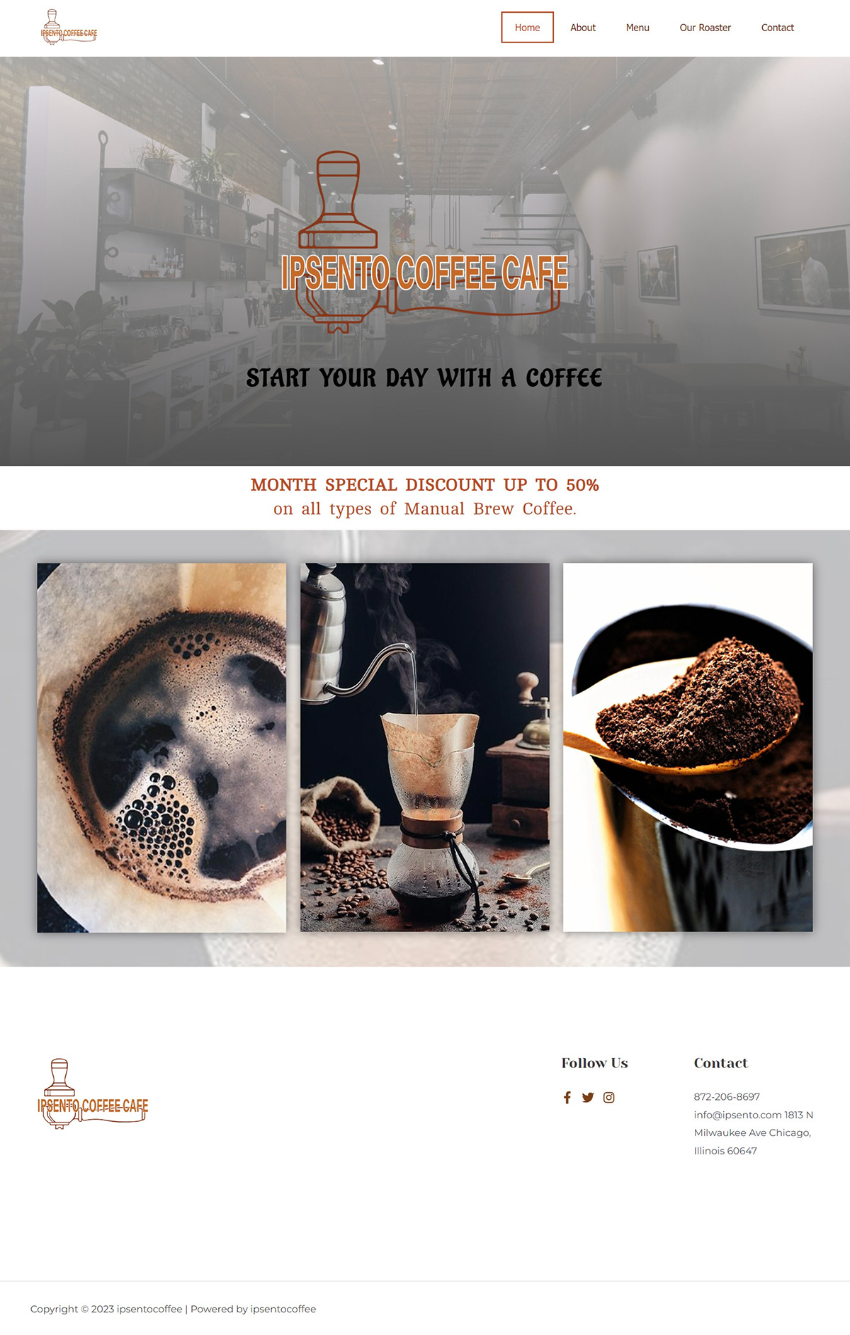 webpage design Logo Design Poster Design coffee shop website