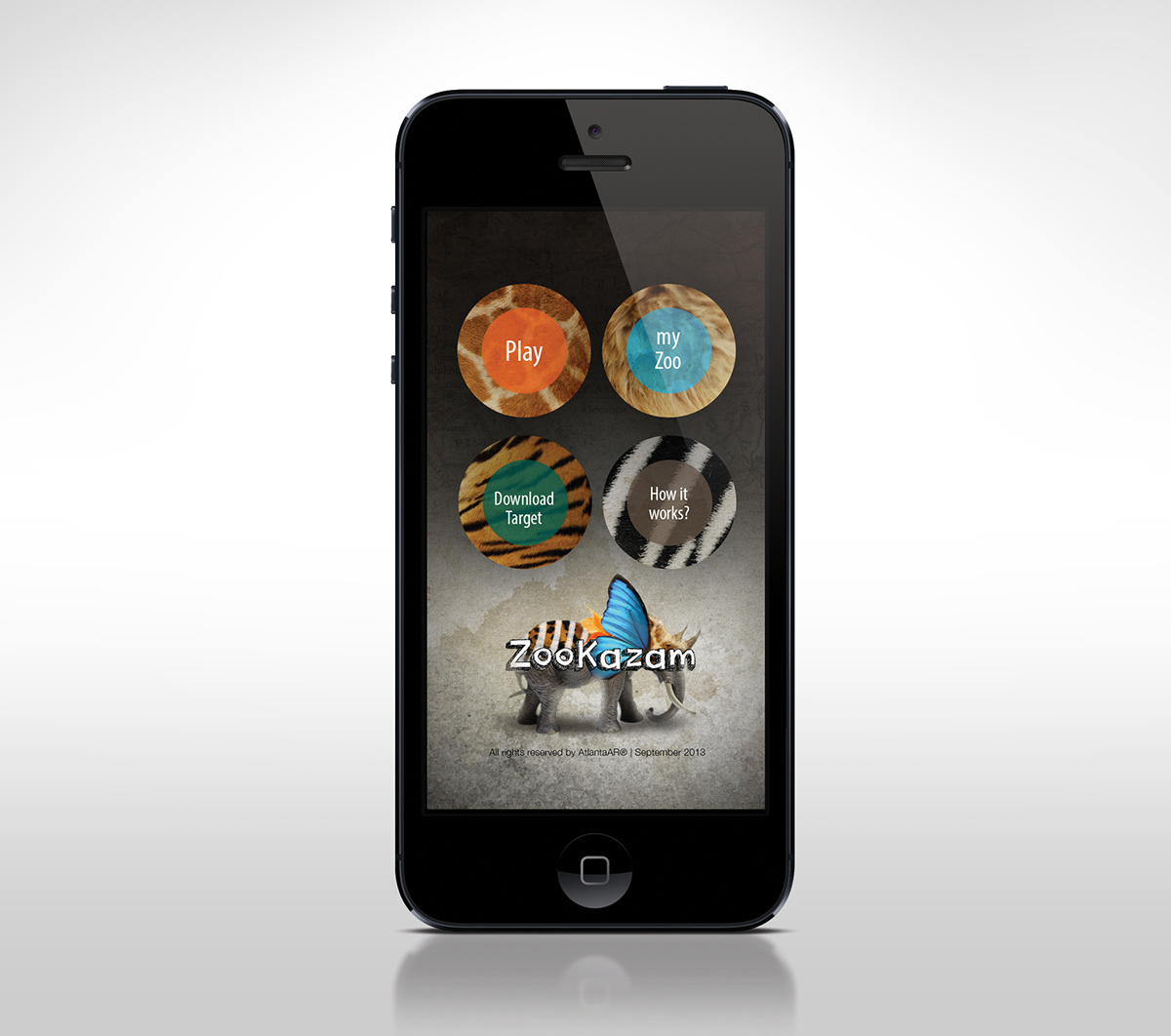 zoo deer iphone appstore UI ux user Interface motion app