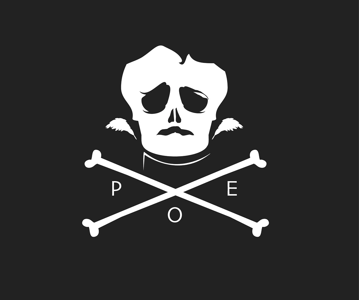Ozzy Osborne elvis presley h.p.lovecraft Edgar Allan Poe skulls jolly roger pirates flags bones decals