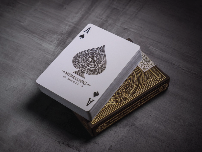 graphic design vintage art foil embossed playing cards theory11 luxury JCDesevre   typo lettering medallions Quality