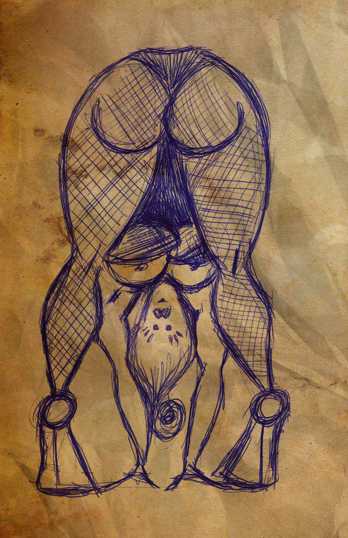 dibujo ilustracion desnudo Gordas sensual erotico mujer cuerpo humano diseño gráfico bocetos