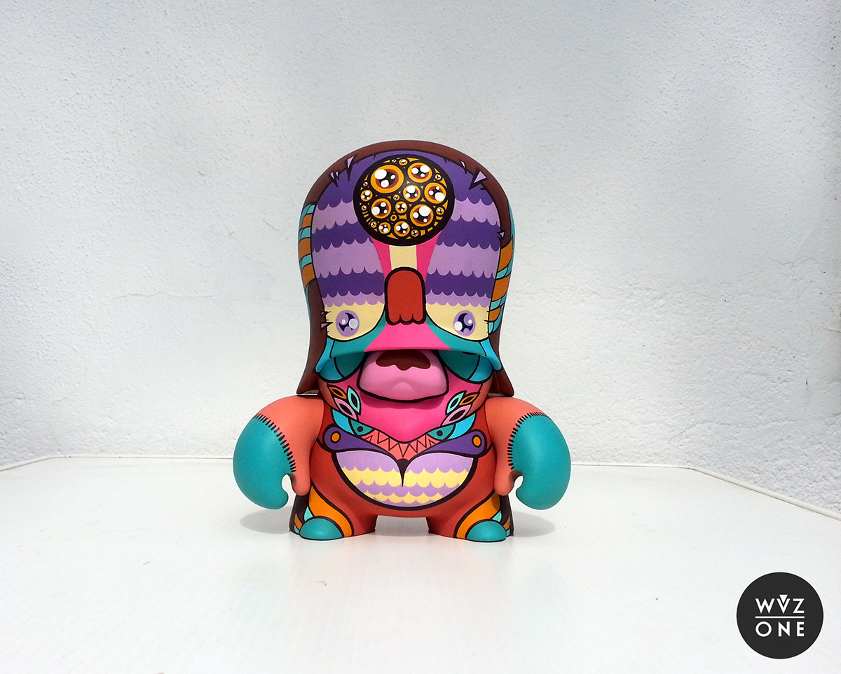 Wuzone Custom Dunny Teddytroop Kidrobot adfuture leviatan leviattan DIY wip artoy vinyl commission colors