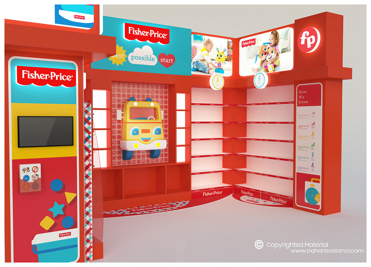 Toystore mattel design toys store pop ınstore trademarketing ınterıor