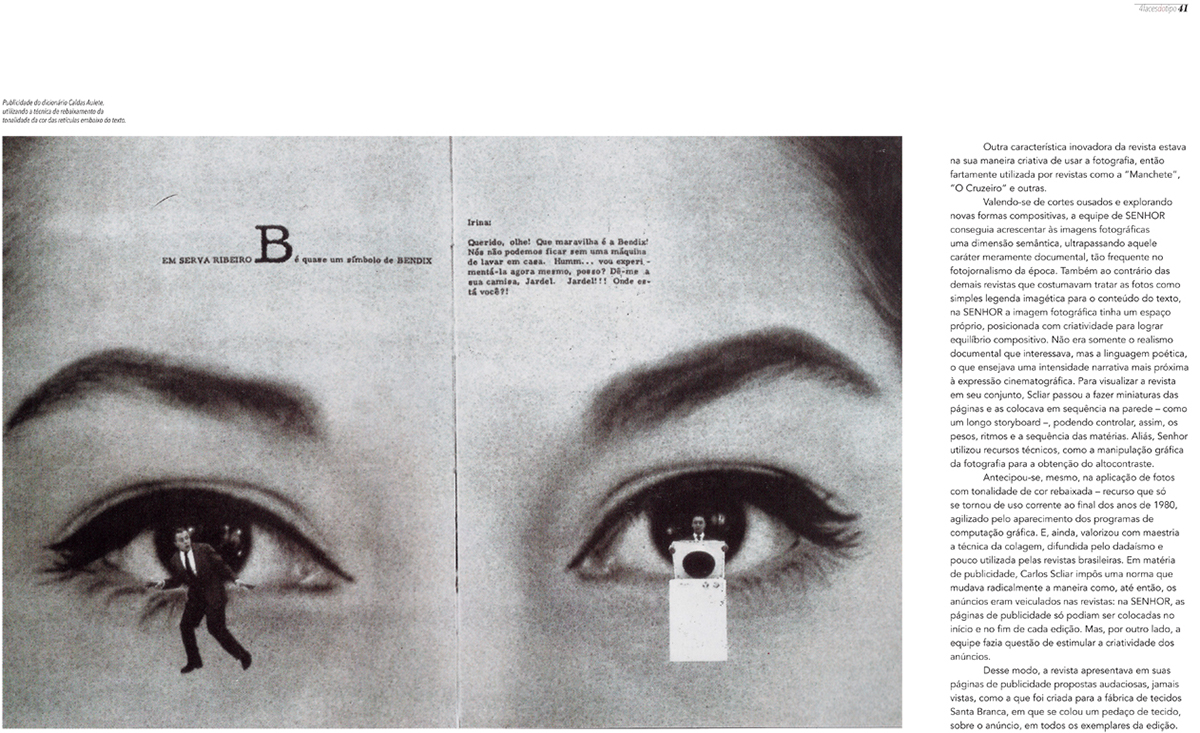editorial revista magazine robert Massin Sr. novum eye grafico