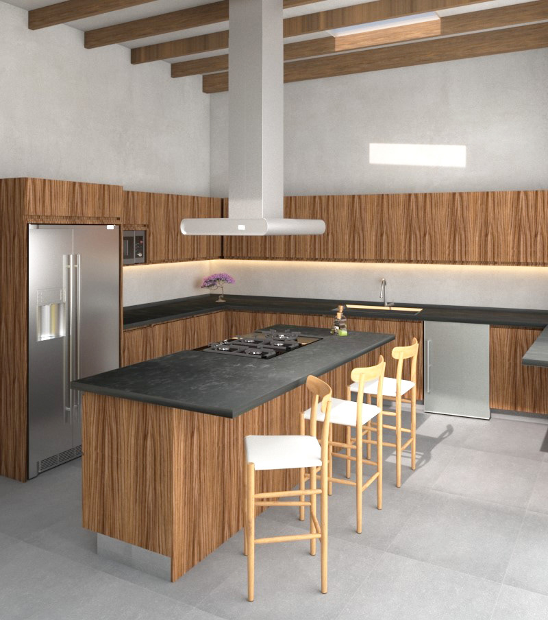kitchen design Interior design Render modern architecture interior design  vray 3ds max archviz