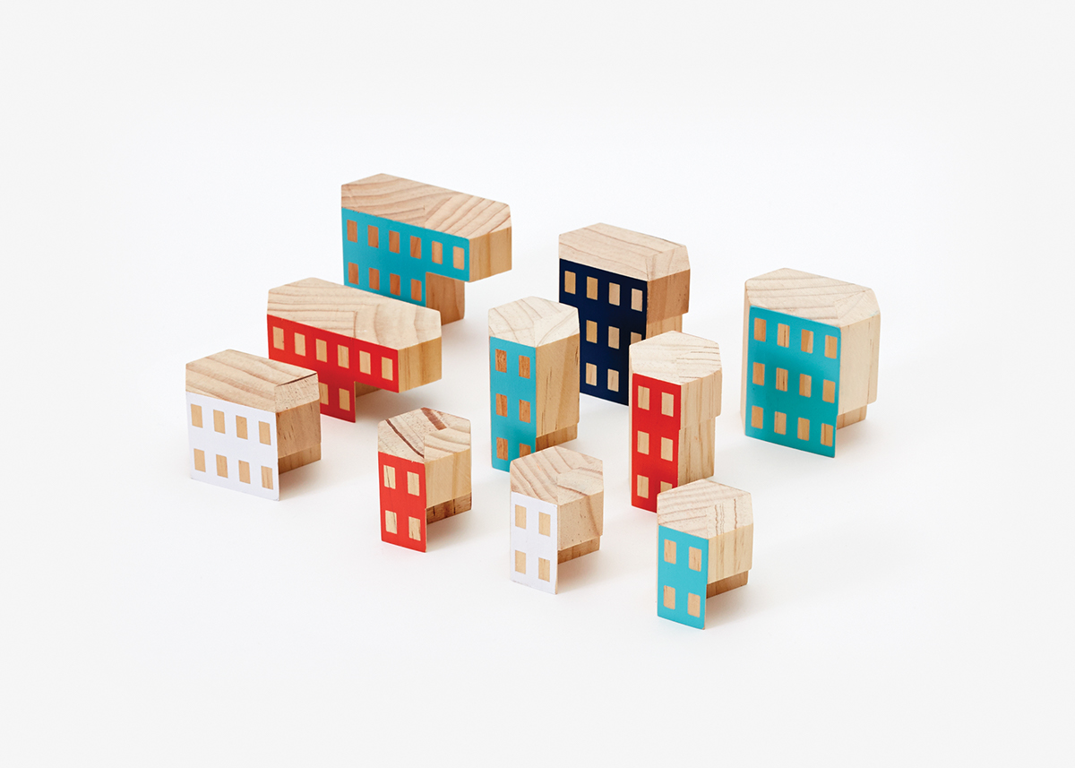 Adobe Portfolio wooden toy building blocks blocks buildings toy areaware metaproject03 rit architectural toy architectural building blocks rochester institute of Technology