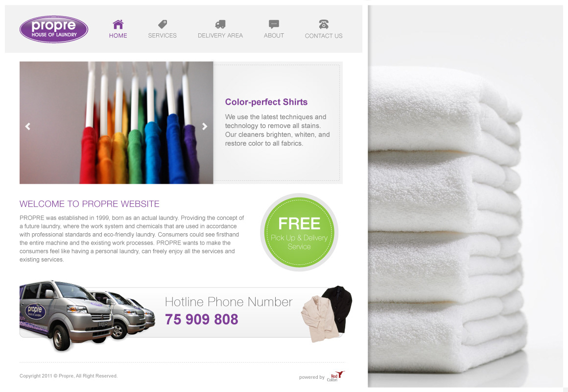 laundry Website