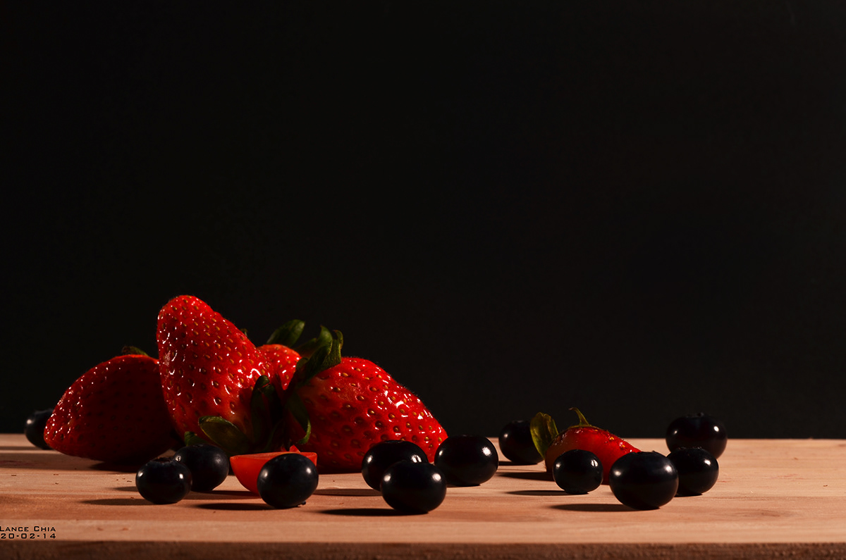 digital imaging  muscle Food  dreamy girl teenager strawberry artistic