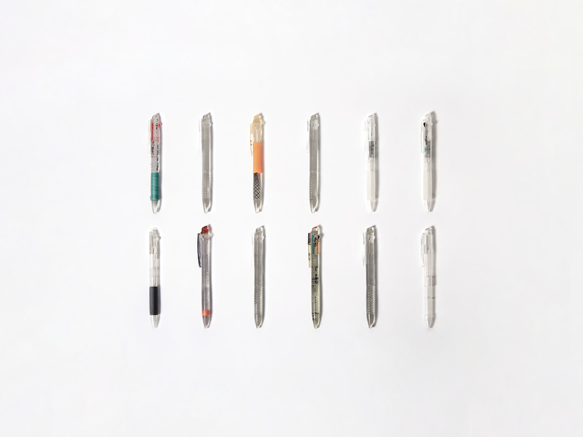 jonggunkim monami multicolor pen parametric pen Stationery stationery design zeta