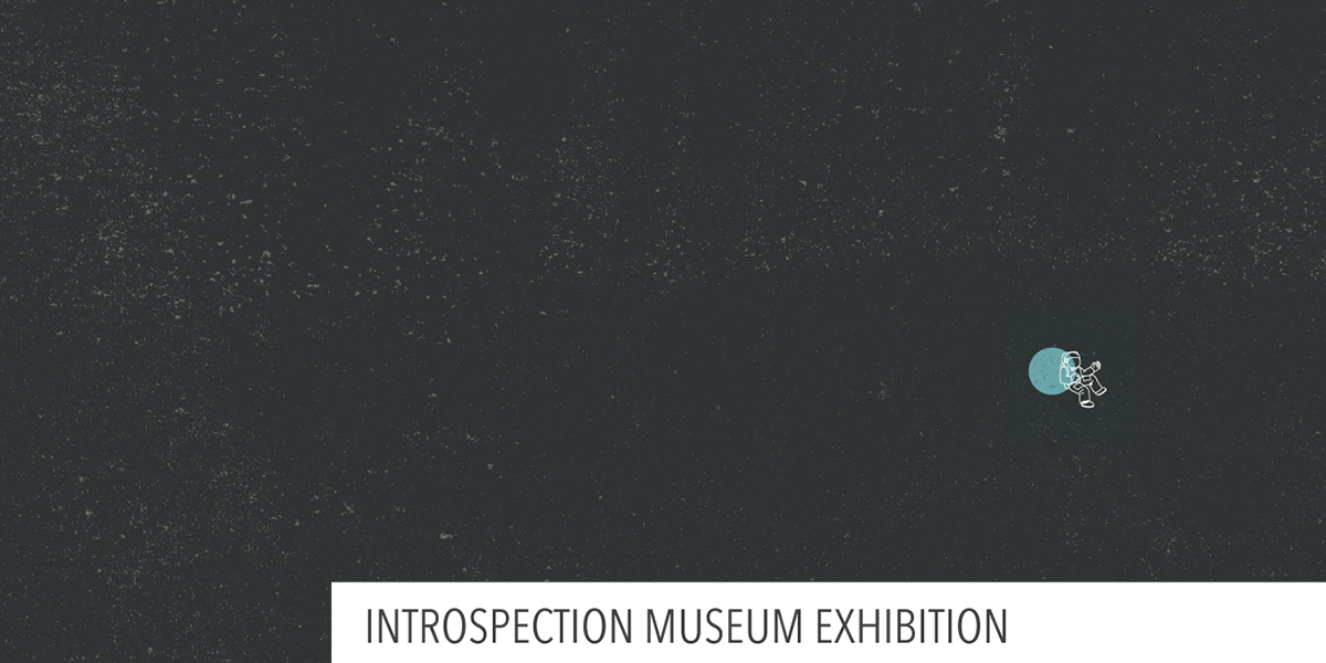 museum Space  gallery advertisements abstract astronaut introspection Exhibition  SCAD