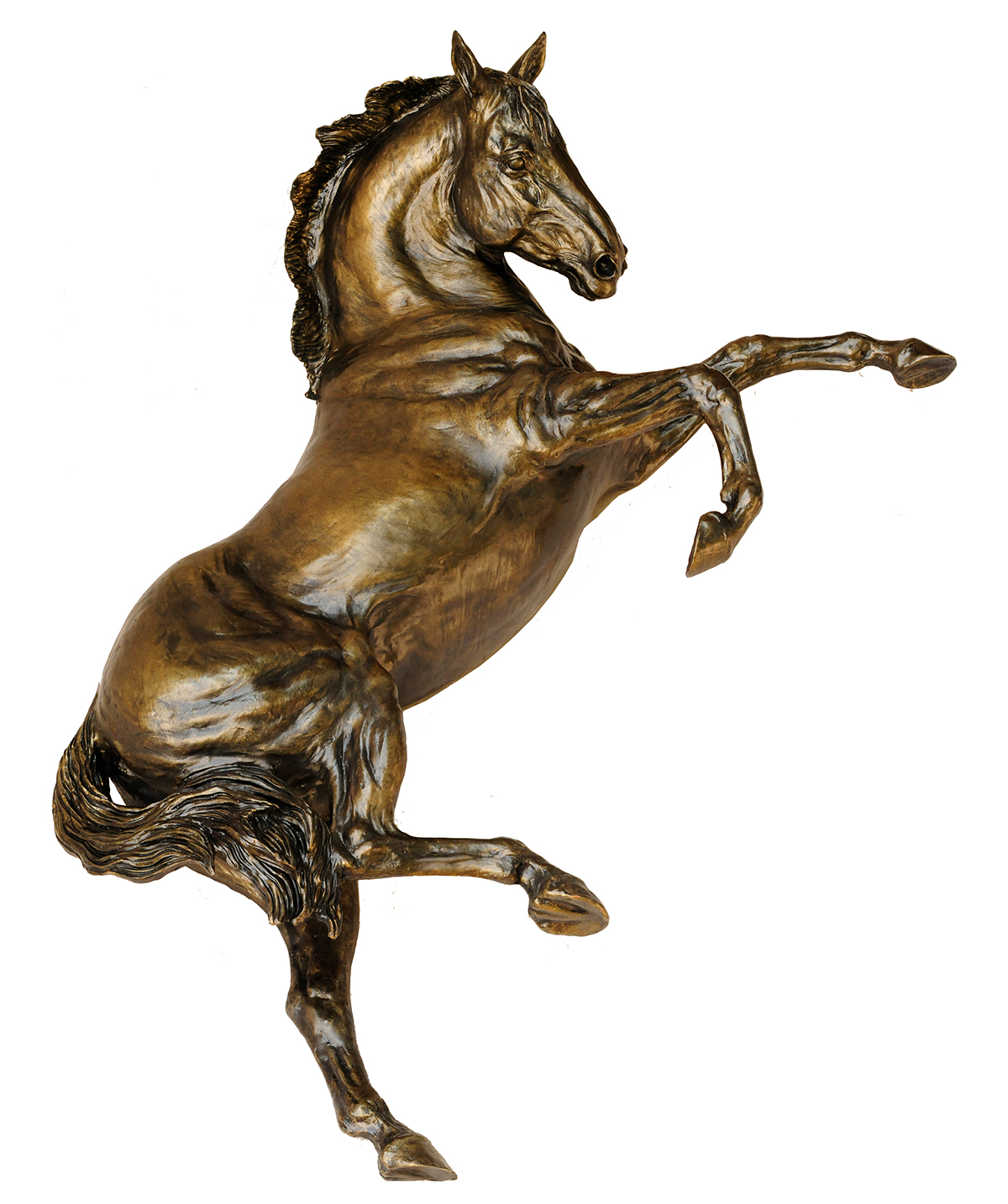 Retail product photo image sculpture Fragrance beauty horse equine scent