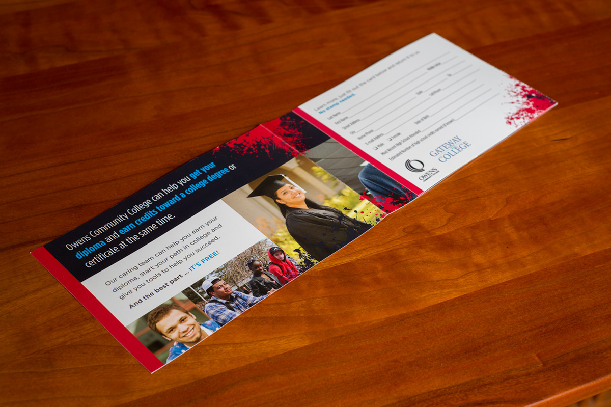 Direct mail community college