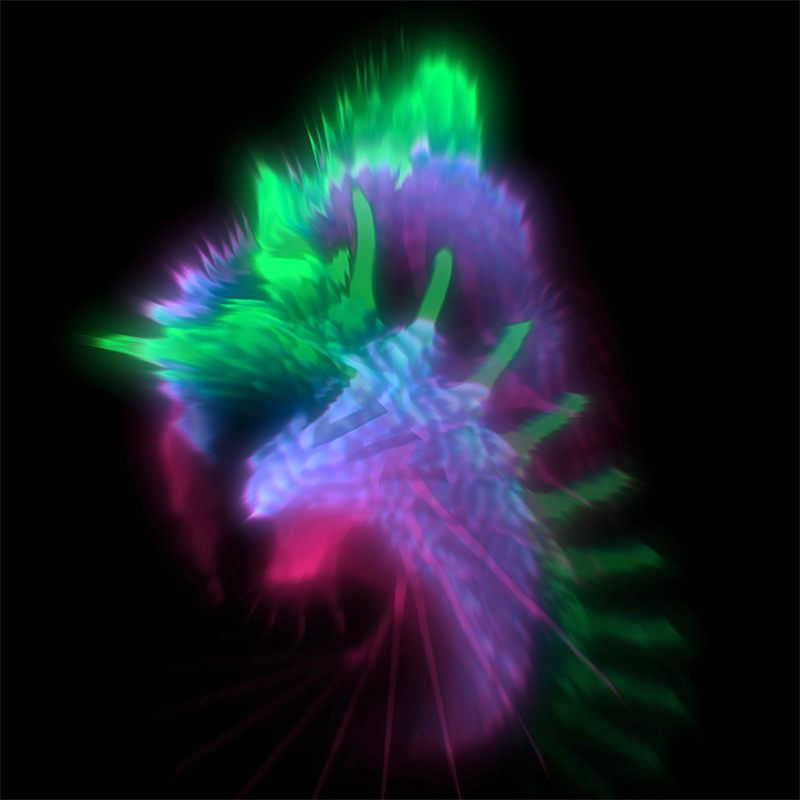 visuals jellyfish kraken vdmx geso Krake Festival deep ocean Digital Art 