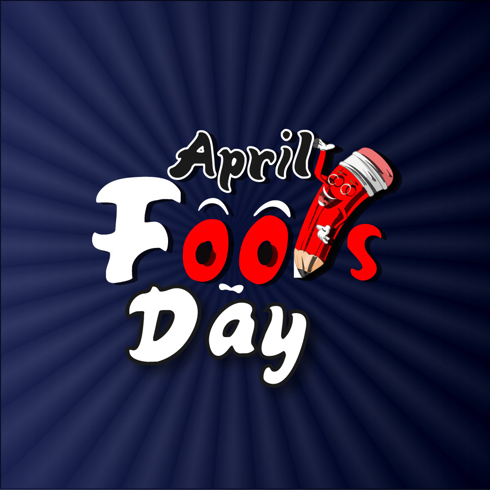April Fools Day 2024design Social media post visual identity Advertising  celebrations Events party template flyer